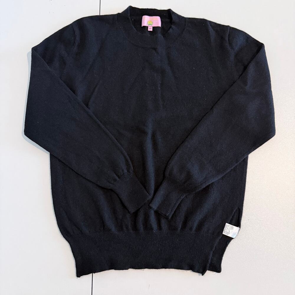 Rich Fashion 100% Cashmere Graphic Sweater Women's XS